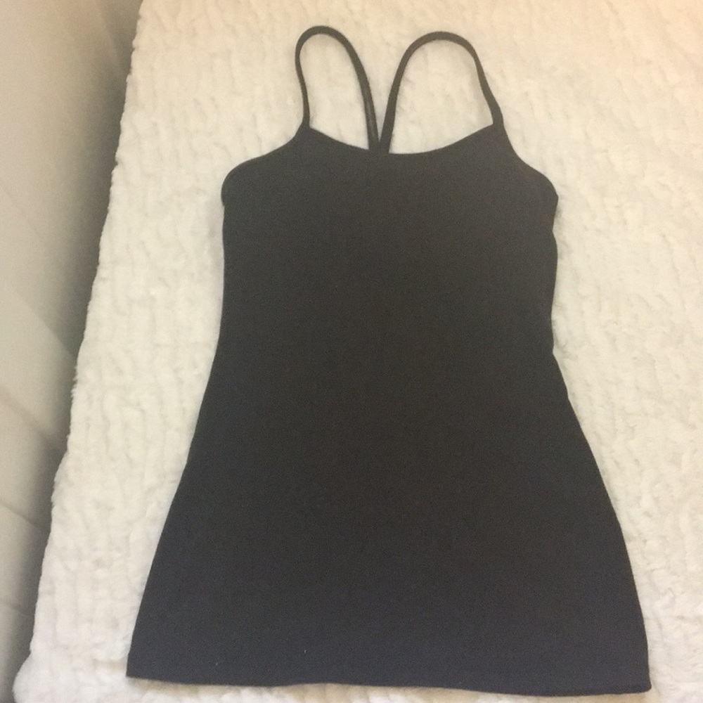 Black Lululemon Athletic Tank